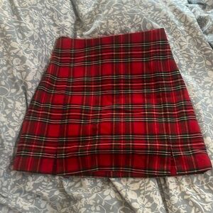 Brandy melville plaid skirt